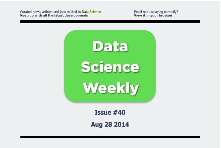 Machine Learning Newsletters